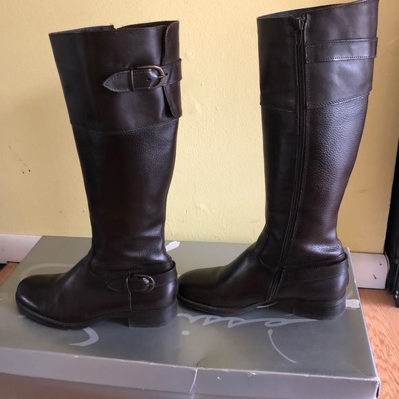 Aldo Dark brown Leather boots - Picture 3 of 4